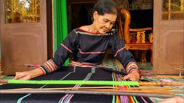 Nghề dệt thổ cẩm của người M’nông ở Bình Phước