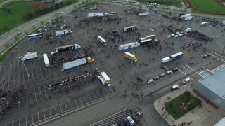 Birds eye view of WGI percussion