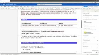 Adobe Document Generation API: Using Numerical Calculations