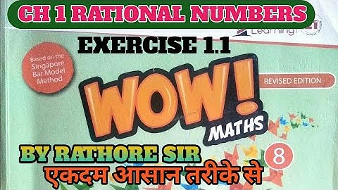exercise 1.1 class 8 wow maths