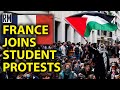 Student protests for gaza spread like wildfire around the world