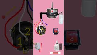 3 speed motor  | Air cooler| #connection#diy #electrical #Electrical shorts #youtube shorts #shorts
