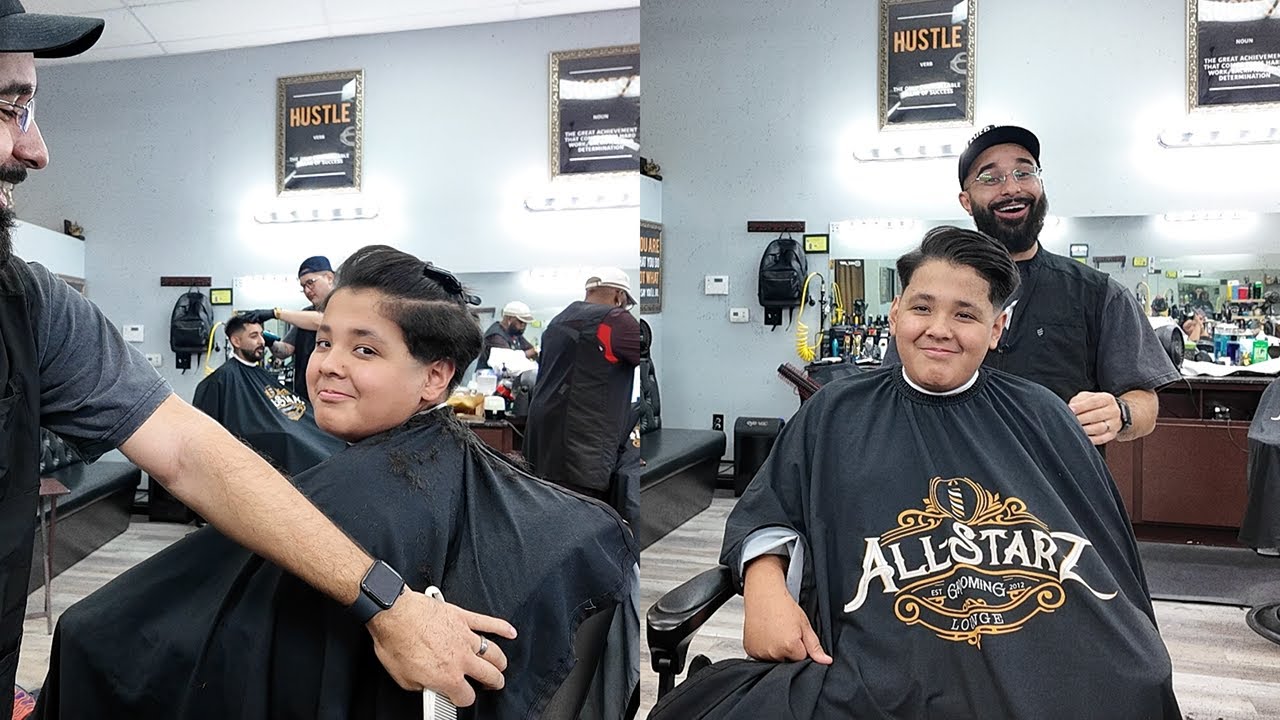 Combover Haircut | First Time No Guard, Freehand & Clipper Over Comb ...