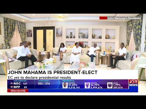 JoyNews' comprehensive coverage of the 2024 elections #ElectionHQ
