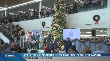Apple hopes to open 1st building of new Austin campus by 2021