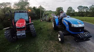 We Moved the Felled Trees | Massey Ferguson 5440