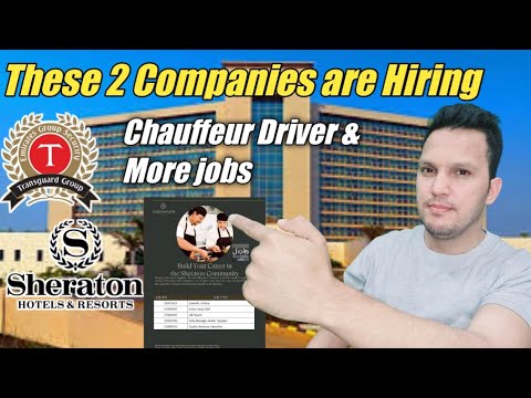 Dubai latest jobs | Chauffeur Driver jobs in Transguard Dubai