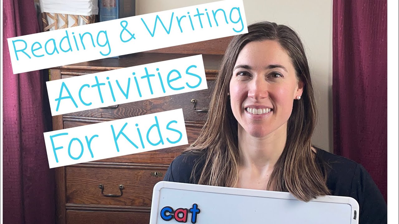 FUN Reading and Writing EDUCATIONAL ACTIVITIES for preschool to second
