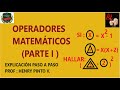 Operadores Matemáticos(1).Colegio Benjamín Franklin