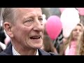 Duizenden mensen in stille tocht Milly