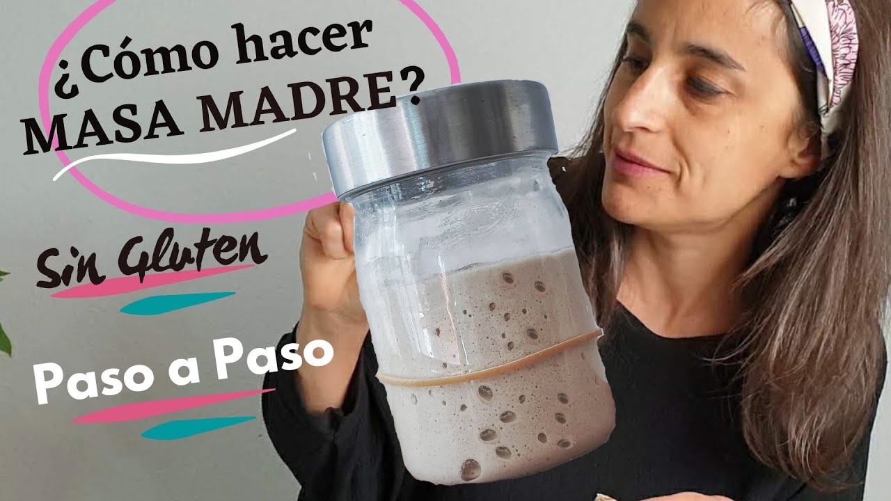 👩‍🍳 Cómo hacer MASA MADRE SIN GLUTEN 🍞 ¡Te lo explico Paso a paso!