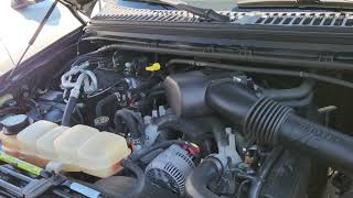 Ford Excursion Cold Start