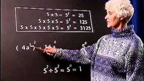 GCSE  Number -- Powers and Index Notation - Video Tutorial   9 of 40