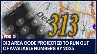 313 area code projected to run out of available numbers by 2025
