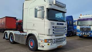 T1389 Scania R560 6x2 Topline V8 Euro5 - Handgeschakeld - Vollucht - PTO - WF/Kiephydrauliek