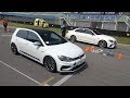 480HP Volkswagen Golf 7.5 R Stage 3 vs 810HP RENNtech Mercedes-AMG E63 S