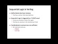 Digital Design and Comp. Arch. - L8: Verilog for Sequential Circuits (Spring 2024)