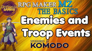 How to make Troop Events and Enemies in RPG Maker MZ The Basics Tutorial