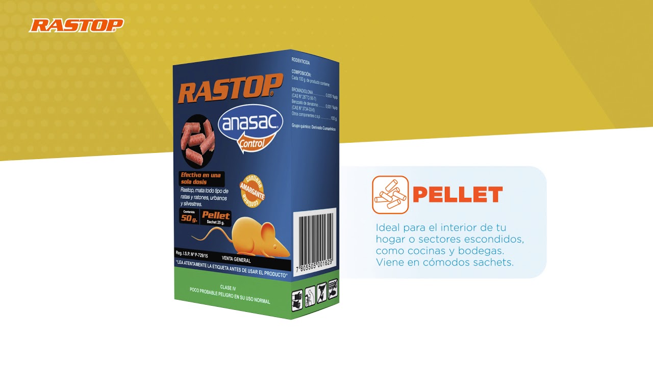 Veneno Ratones Rastop Pasta (150 Gr) Anasac