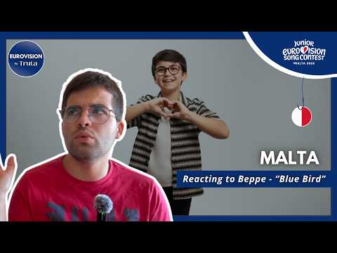 🇲🇹 Beppe - "Blue Bird" (reaction) | Malta | Junior Eurovision 2026