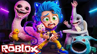 CUIDEI dos PIORES BEBÊS MONSTROS 😱🍼 ROBLOX Tiny Universe