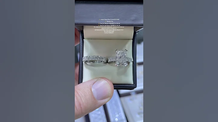 Center Stone Over 5 carat (D VVS2) Radiant Cut #labgrowndiamond #radiantcut