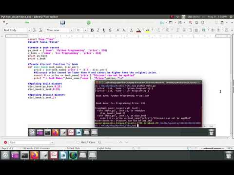 Python Assertions