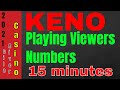 KENO Free Play Quarter KENO Cleopatra Caveman & 4 Card ...
