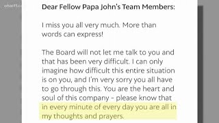 Schnatter creates website to reach out to Papa John's employees screenshot 4