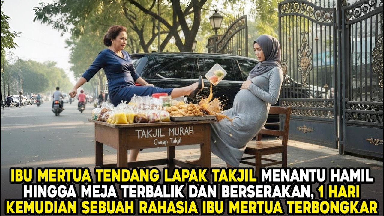 Viral❗❗ Dianggap Bikin Malu, Ibu Mertua Tendang Lapak Takjil Menantu Sendiri, 1 Hari Fakta Terungkap