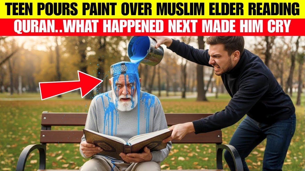 Подросток напал на мусульманина в парке — 3 слова навсегда изменили его жизнь.