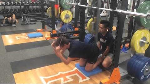 Modified Nordic Hamstring Curl