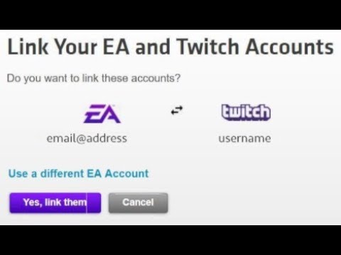 Twitch how to link account