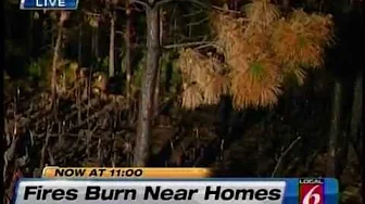 Avalon Park fires on WKMG ClickOrlando News at 11