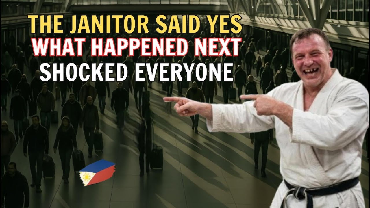 Black Belt Mocked a Filipino Janitor for “Fun” — What Happened Next Silenced the Entire Gym