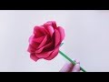 超简单的玫瑰花折法，简单易学关键漂亮，女生都喜欢