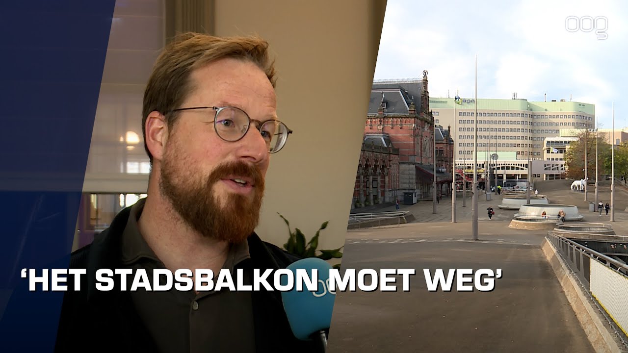 Stadsbalkon verdwijnt, stationsgebied wordt groener