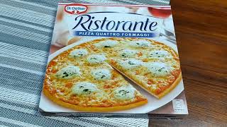 🍕 Пицца Ristorante 4 вида сыра, Dr.Oetker Pizza Quattro Formaggi