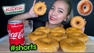 KRISPY KREME #shorts | ORIGINAL GLAZED DONUT🍩 | EATING SOUNDS | Cherry's Taste ASMR