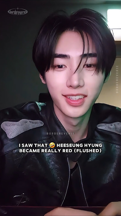 Sunghoon talked about how Heeseung got flushed (really red) at Prada after party #enhypen #mildangz