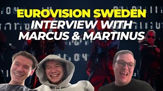 Interview: Sweden's Eurovision 2024 artists Marcus & Martinus!