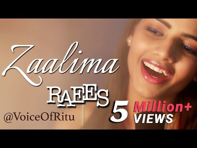 Zaalima | Raees | Female Cover Version By Ritu Agarwal @VoiceOfRitu