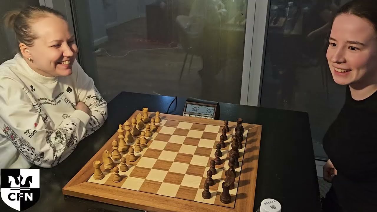 Two Fierce Competitors Go Head-to-Head. Gunina V. (2320) vs Yurasova D. (2079). Chess Fight Night. 