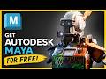 How to download Autodesk Maya for Free - Sumant