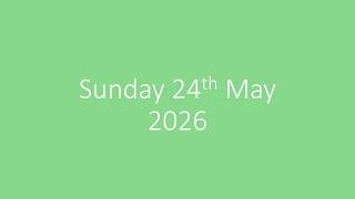 QBC Sunday Service 24th May 2026