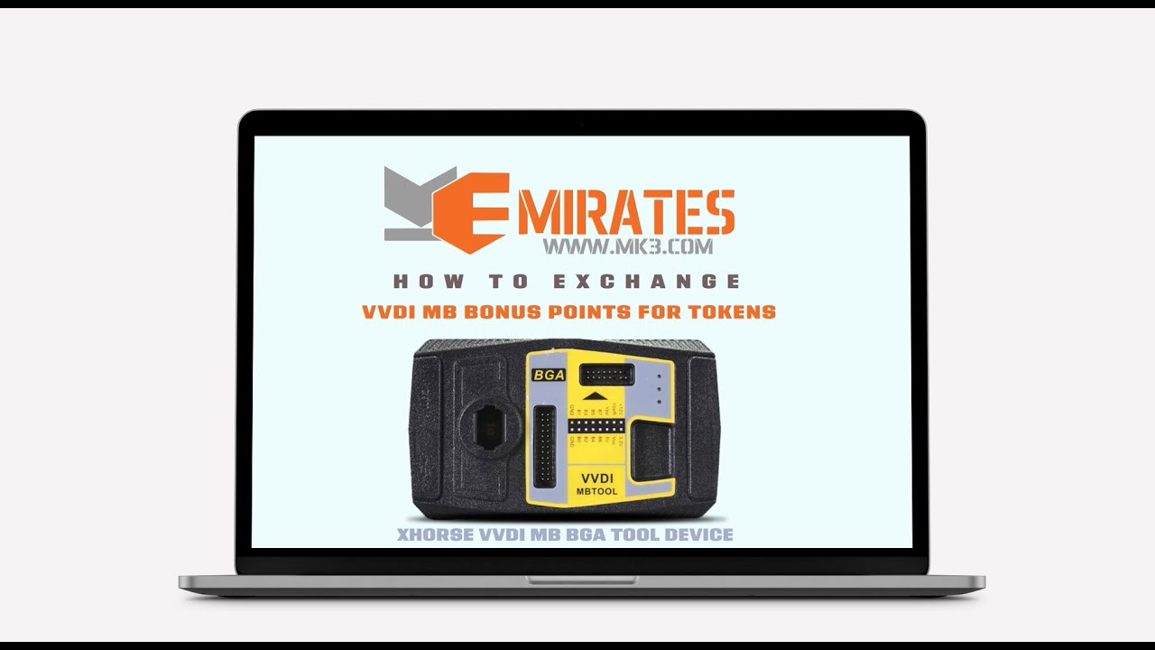 How to exchange VVDI MB bonus points for tokens - YouTube