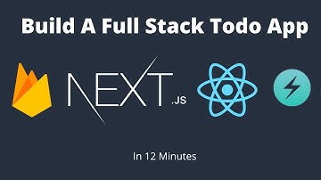 Build A Todo App Using Next.js, Firebase, Chakra UI + React Hooks | Crash Course