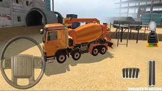 Construction Site Truck Driver Simulator 2017 - Android GamePlay FHD screenshot 3