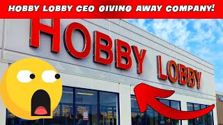 Hobby Lobby CEO Says He's 