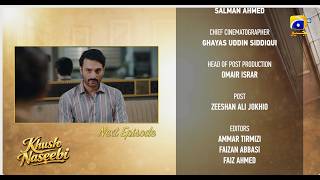 Khush Naseebi Episode 48 - 9Th May 2026 - Har Pal Geo